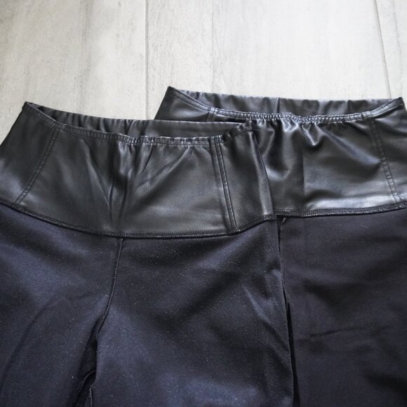 ALLSAINTS Faux Leather Leggings – Black – Size 4 (US) - Picture 4 of 7